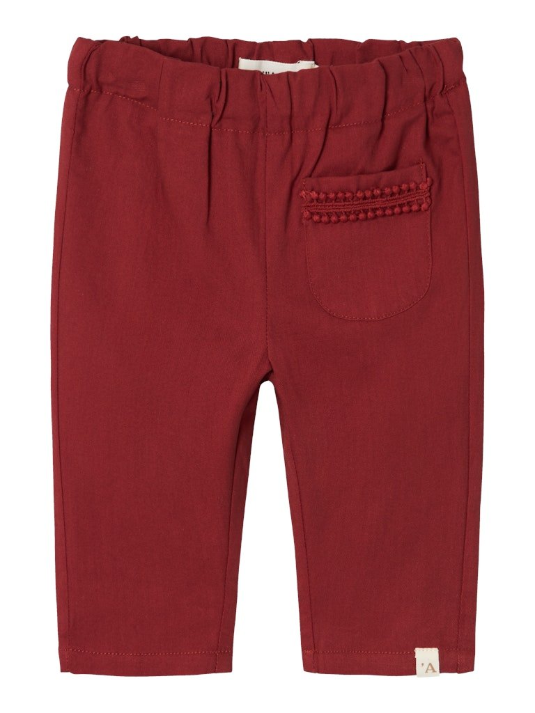 Lil' Atelier Baby RHODETTE PANT - Spiced Apple | Torgunns Barneklær AS