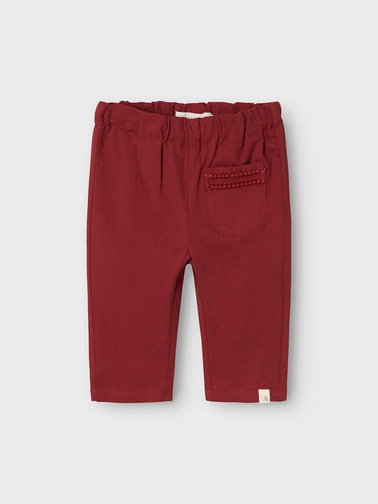 Lil' Atelier Baby RHODETTE PANT - Spiced Apple | Torgunns Barneklær AS