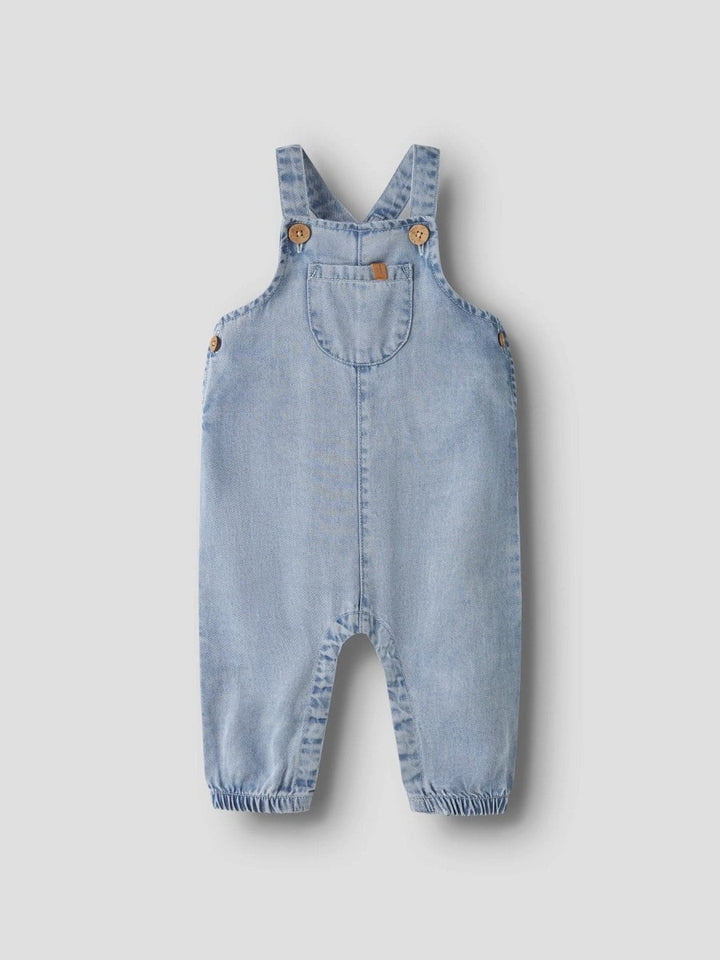 Lil Atelier Baby RIVER LOOSE overall - Medium Blue Denim | Torgunns Barneklær AS