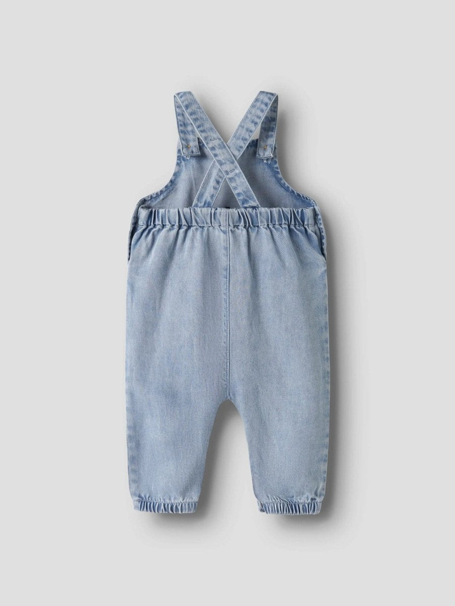 Lil Atelier Baby RIVER LOOSE overall - Medium Blue Denim | Torgunns Barneklær AS