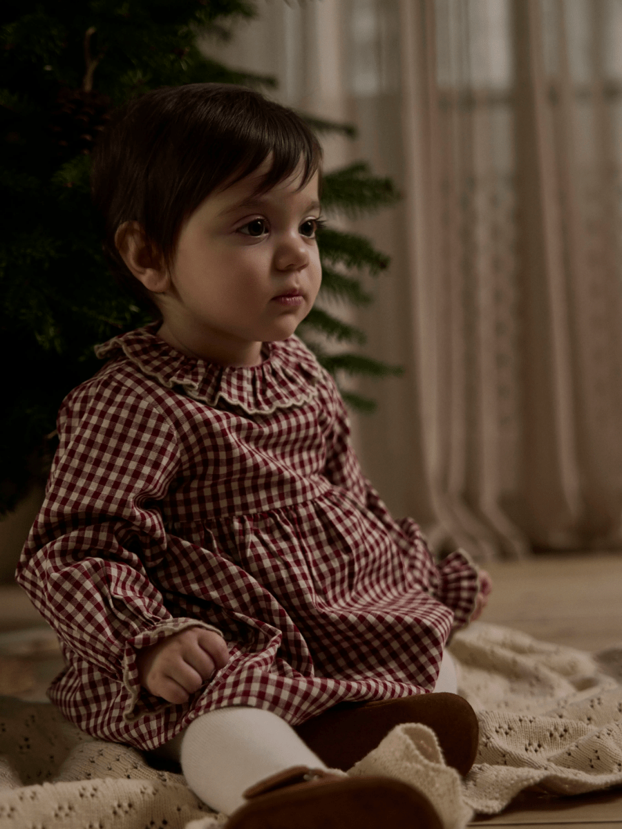 Lil' Atelier baby ROANNE bodykjole - Biking Red | Torgunns Barneklær AS