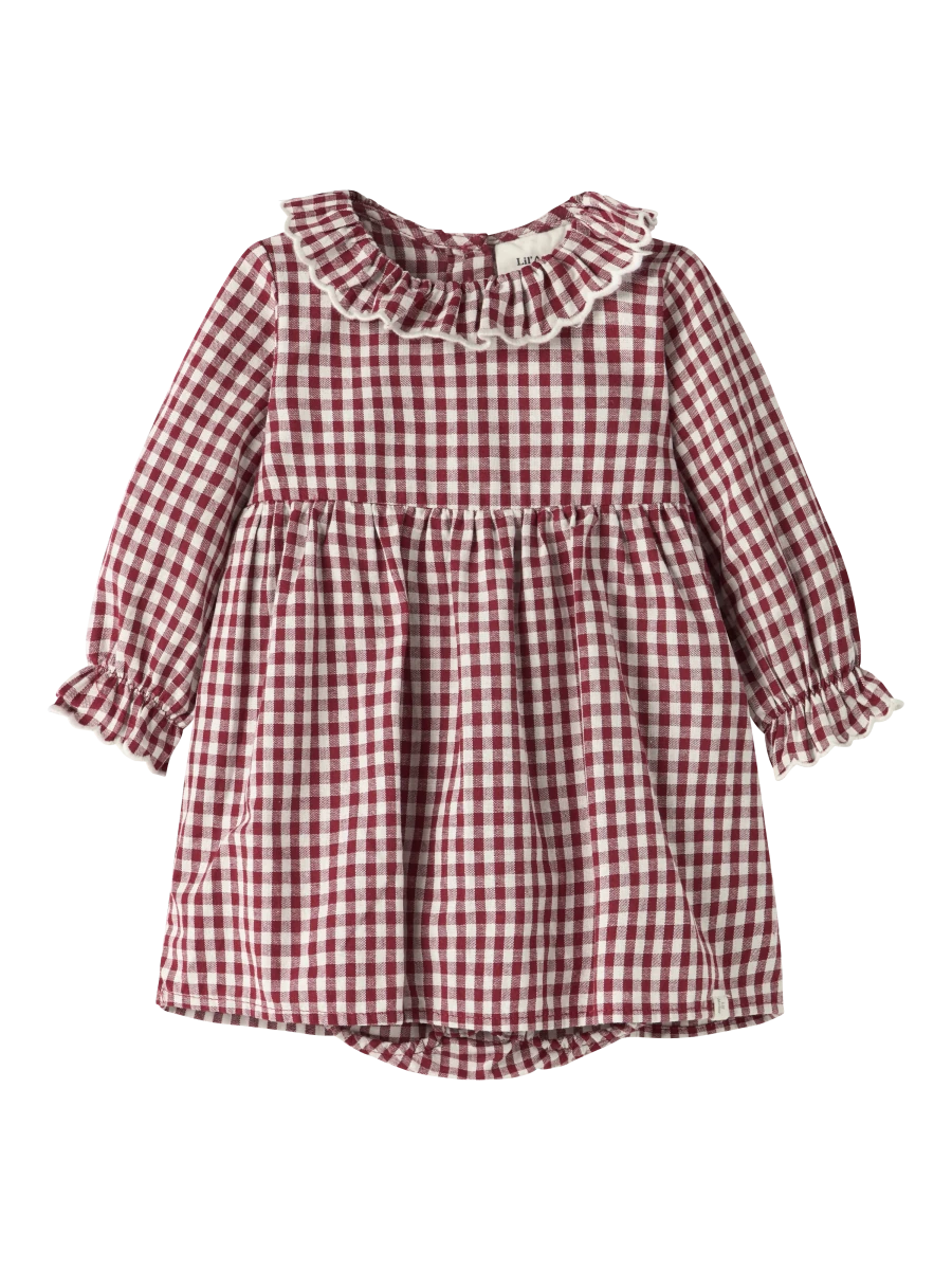Lil' Atelier baby ROANNE bodykjole - Biking Red | Torgunns Barneklær AS