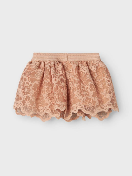 Lil' Atelier Baby ROSELI SKIRT - Rugby Tan | Torgunns Barneklær AS