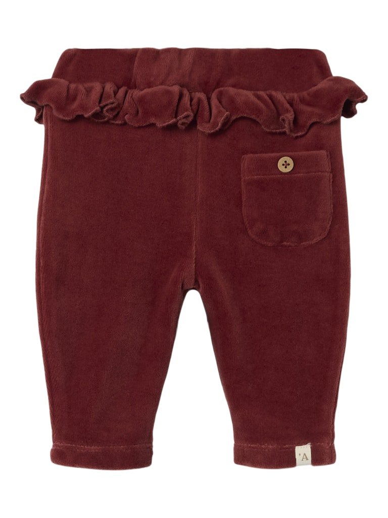 Lil' Atelier Baby SAGA PANT - Spiced Apple | Torgunns Barneklær AS