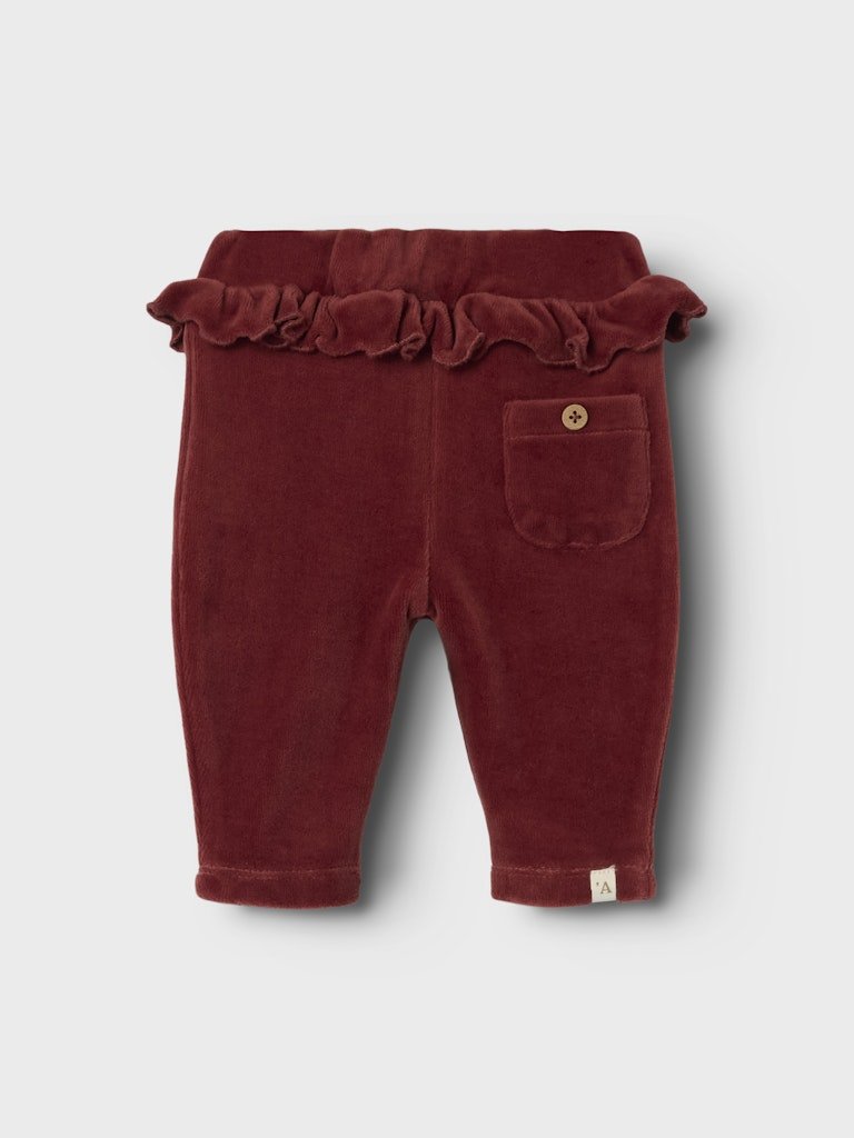 Lil' Atelier Baby SAGA PANT - Spiced Apple | Torgunns Barneklær AS