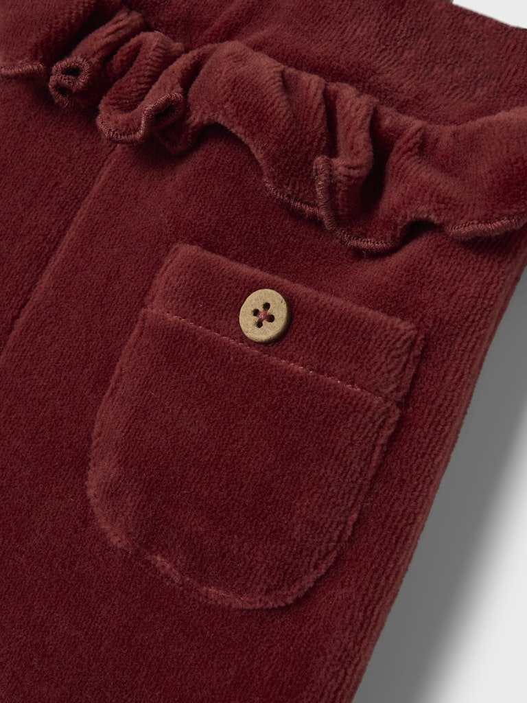 Lil' Atelier Baby SAGA PANT - Spiced Apple | Torgunns Barneklær AS