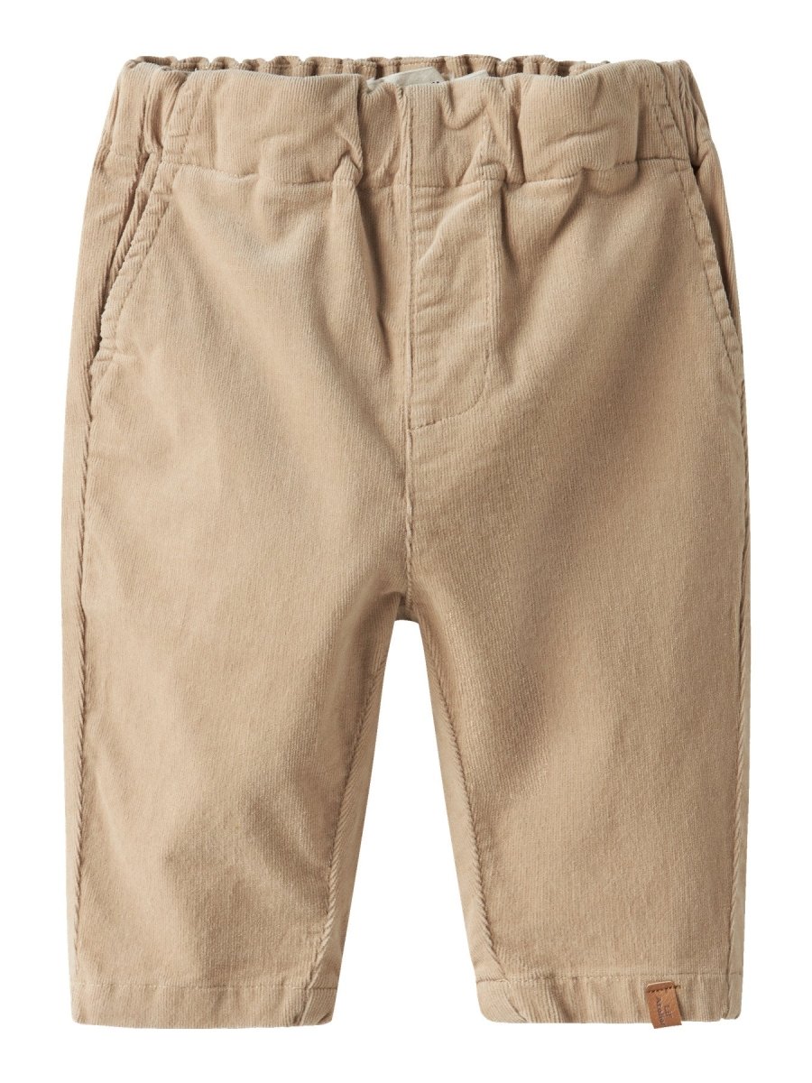 Lil' Atelier Baby SOMBA LOOSE CORD PANT - Irish Cream | Torgunns Barneklær AS