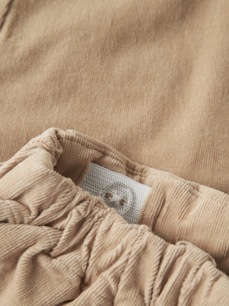 Lil' Atelier Baby SOMBA LOOSE CORD PANT - Irish Cream | Torgunns Barneklær AS