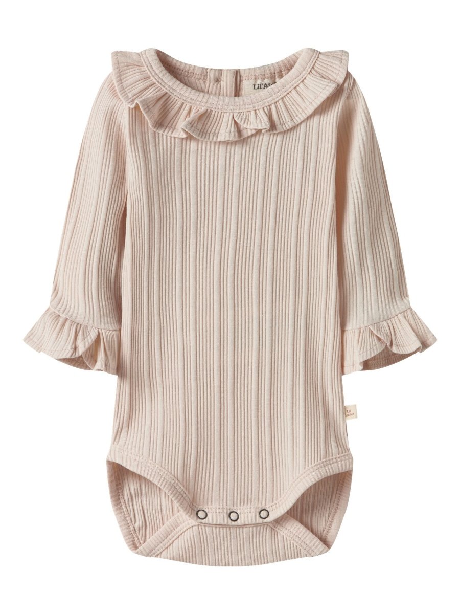 Lil' Atelier Baby TANSY LS SLIM BODY - Novelle Peach | Torgunns Barneklær AS
