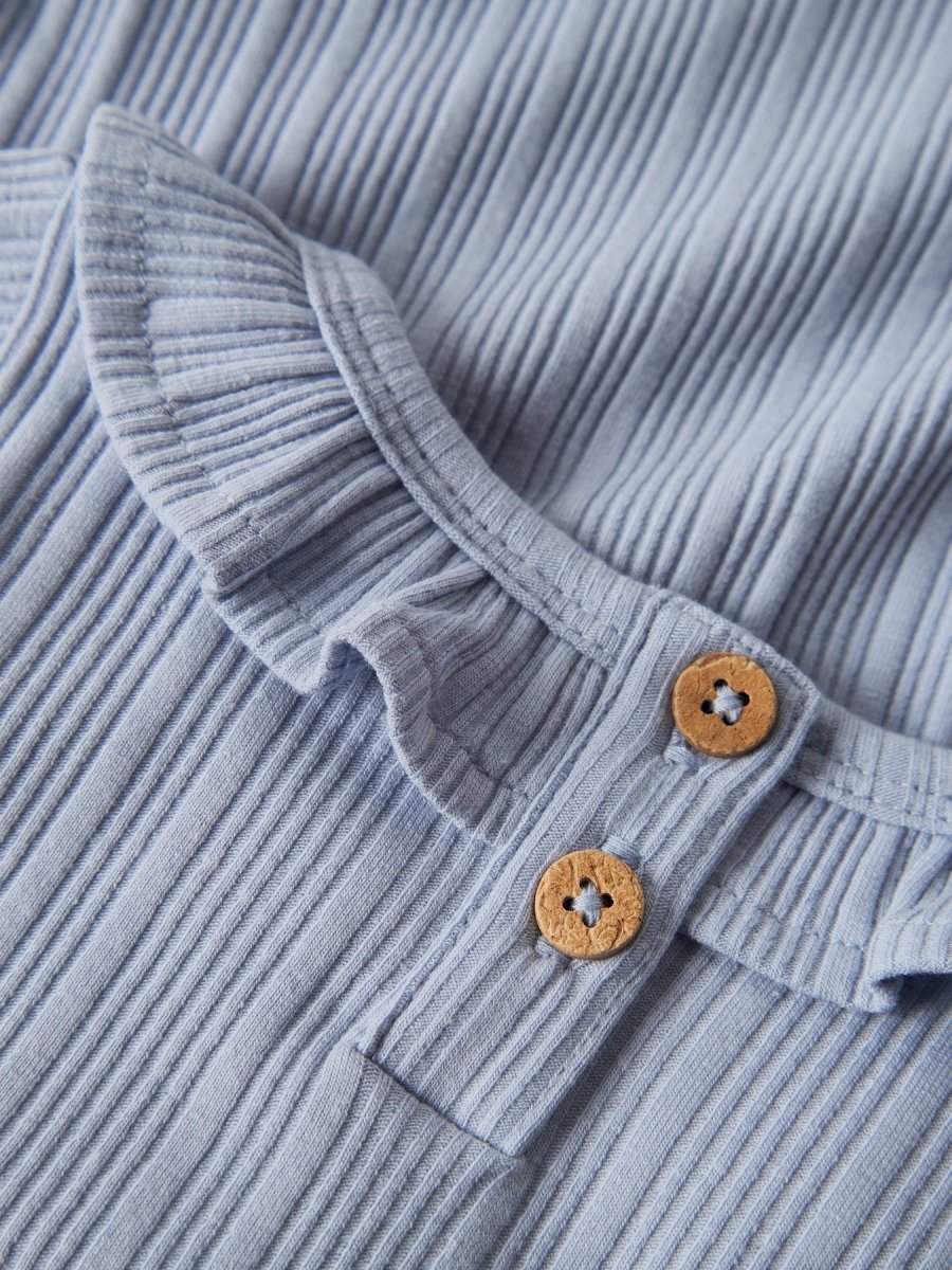 Lil' Atelier Baby TANSY LS SLIM BODY - Zen Blue | Torgunns Barneklær AS