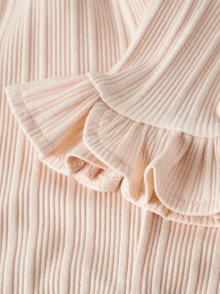 Lil' Atelier Baby TANSY SLIM LEGGINGS - Novelle Peach | Torgunns Barneklær AS