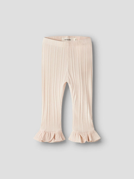 Lil' Atelier Baby TANSY SLIM LEGGINGS - Novelle Peach | Torgunns Barneklær AS