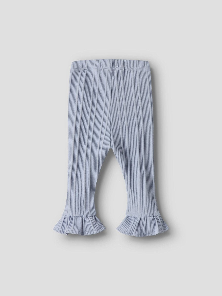 Lil' Atelier Baby TANSY SLIM LEGGINGS - Zen Blue | Torgunns Barneklær AS
