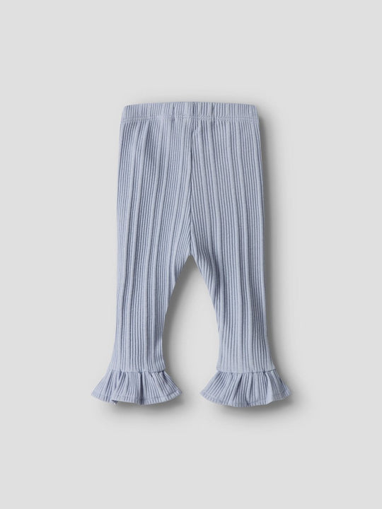 Lil' Atelier Baby TANSY SLIM LEGGINGS - Zen Blue | Torgunns Barneklær AS