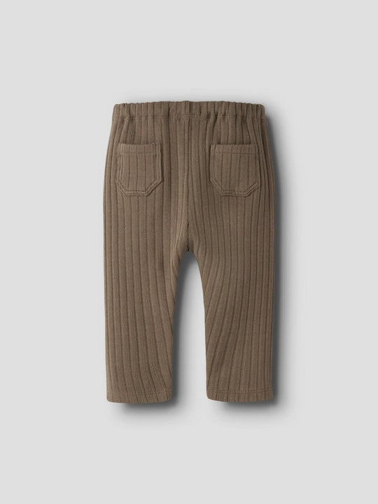 Lil' Atelier Baby TAO LOOSE PANT - Shitake | Torgunns Barneklær AS