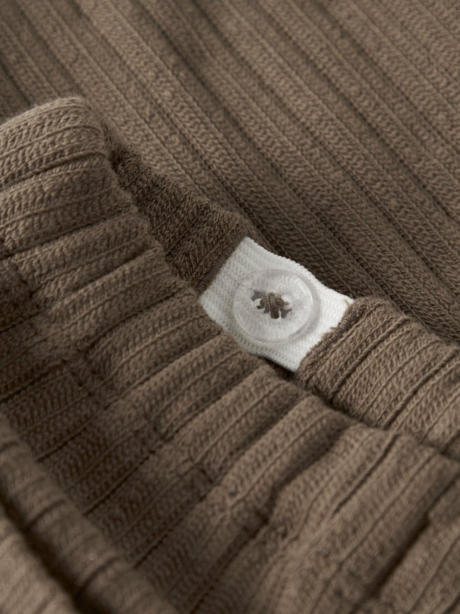 Lil' Atelier Baby TAO LOOSE PANT - Shitake | Torgunns Barneklær AS