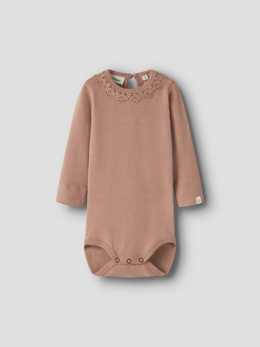 Lil' Atelier Baby TAPIA LS SLIM BODY - Roebuck | Torgunns Barneklær AS