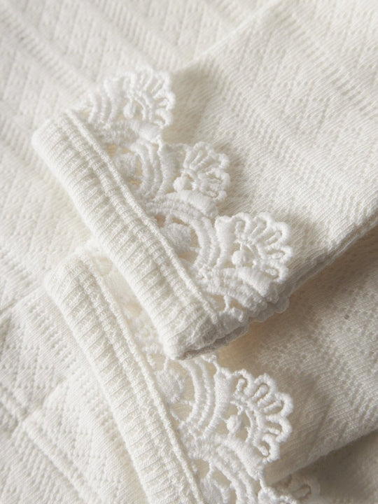 Lil' Atelier Baby TAPIA SLIM LEGGINGS - Coconut Milk | Torgunns Barneklær AS