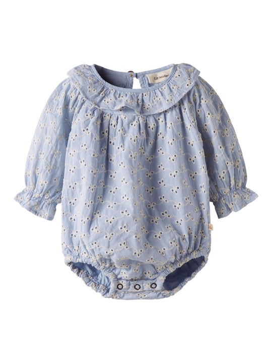 Lil' Atelier Baby TESSIE LS LOOSE BODY - Zen Blue | Torgunns Barneklær AS