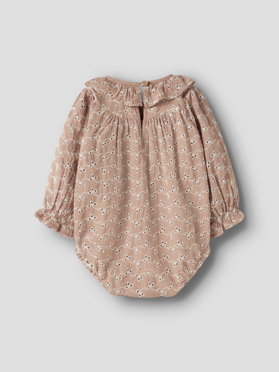 Lil' Atelier Baby TESSIE LS ROMPER - Roebuck | Torgunns Barneklær AS