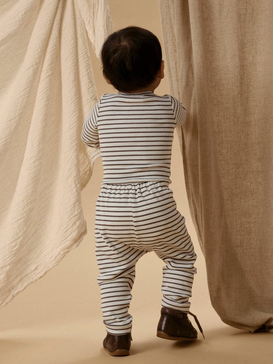 Lil' Atelier Baby TONTO TOR LOOSE PANT - Coconut Milk | Torgunns Barneklær AS