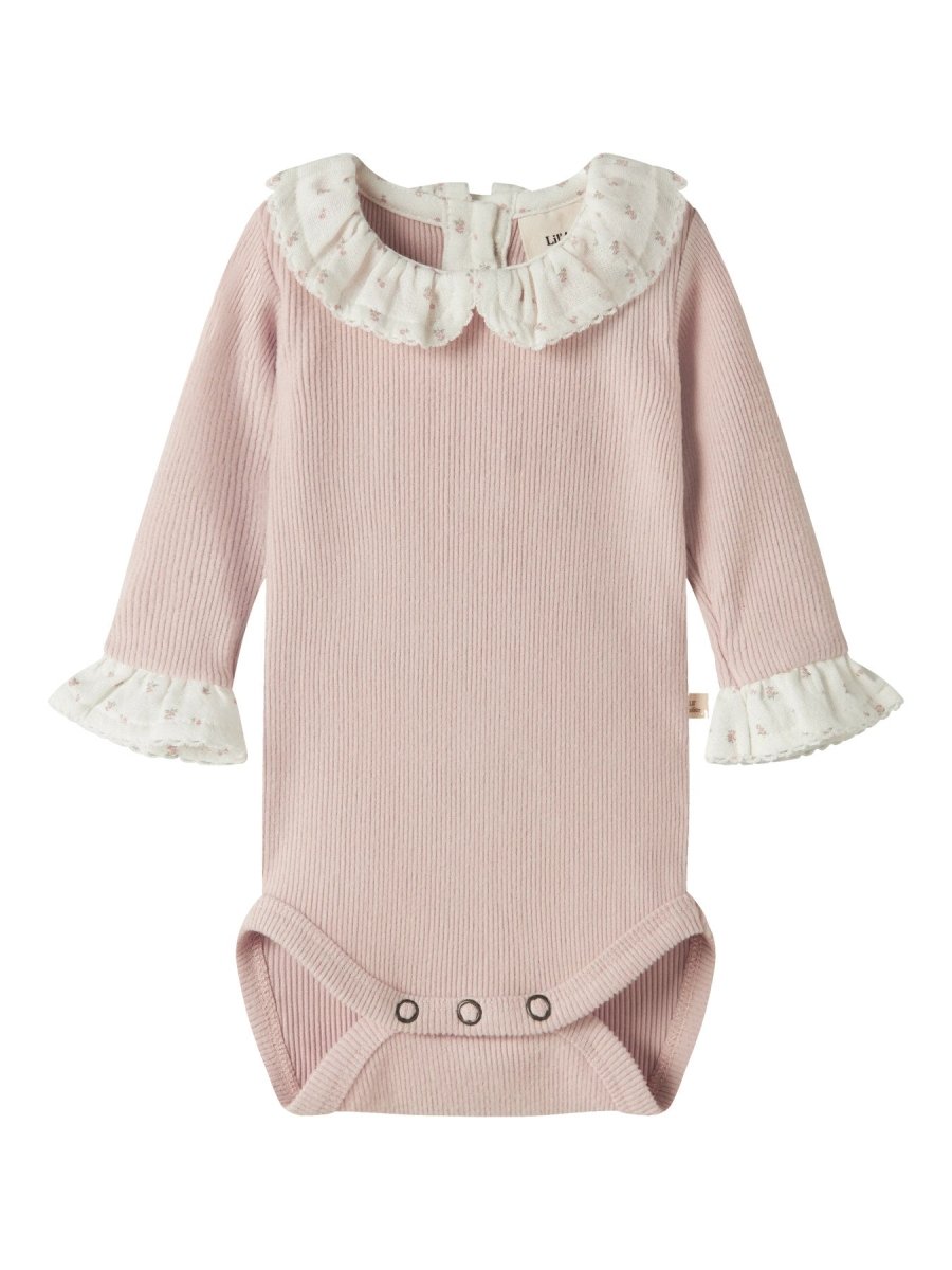 Lil' Atelier Baby TRINE LS SLIM BODY - Peach Whip | Torgunns Barneklær AS