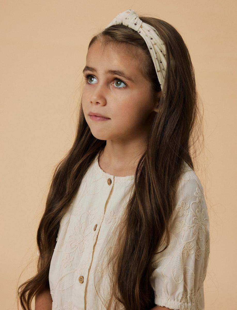 Lil' Atelier Kids LALA HEADBAND - Turtledove | Torgunns Barneklær AS