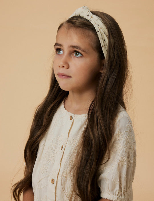Lil' Atelier Kids LALA HEADBAND - Turtledove | Torgunns Barneklær AS