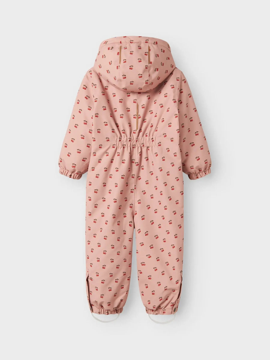 Lil' Atelier LASNOW10 vinterdress – Misty Rose | Cherry | Torgunns Barneklær AS
