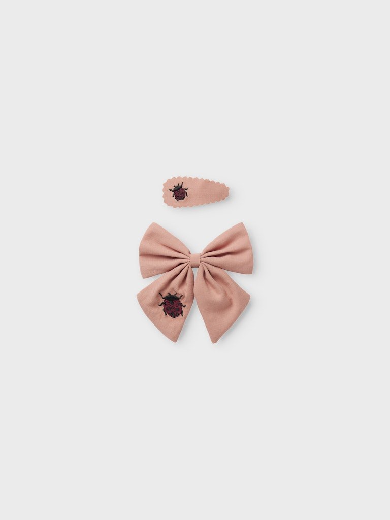 Lil' Atelier LILJA 2 PACK HAIR CLIPS - Misty Rose | Torgunns Barneklær AS