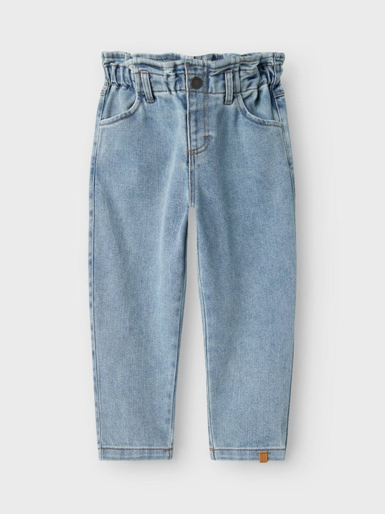 Lil' Atelier Mini DARLEE LOOSE JEANS - Medium Blue Denim | Torgunns Barneklær AS