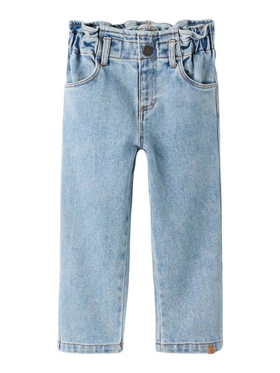 Lil' Atelier Mini DARLEE LOOSE JEANS - Medium Blue Denim | Torgunns Barneklær AS