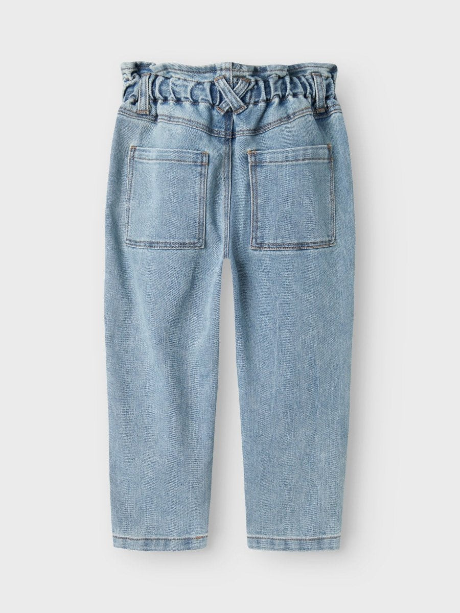 Lil' Atelier Mini DARLEE LOOSE JEANS - Medium Blue Denim | Torgunns Barneklær AS