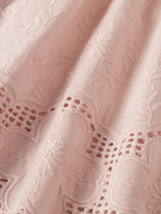 Lil' Atelier Mini DAYNA SS LOOSE SHIRT - Peach Whip | Torgunns Barneklær AS