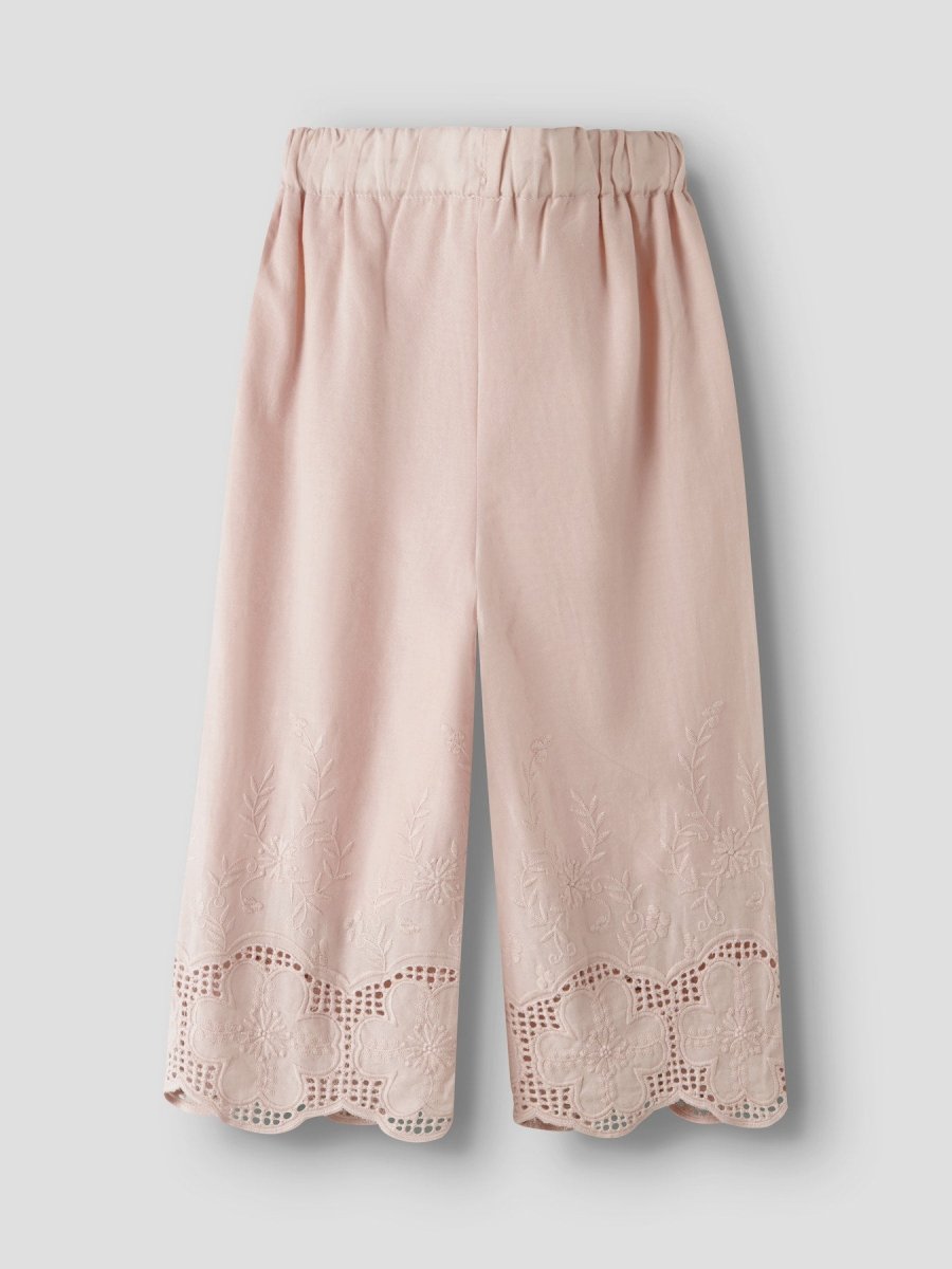 Lil' Atelier Mini DAYNA WIDE ANCLE PANT - Peach Whip | Torgunns Barneklær AS