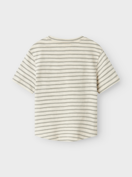 Lil' Atelier Mini DENJI SS LOOSE TOP - Forest Fog | Torgunns Barneklær AS