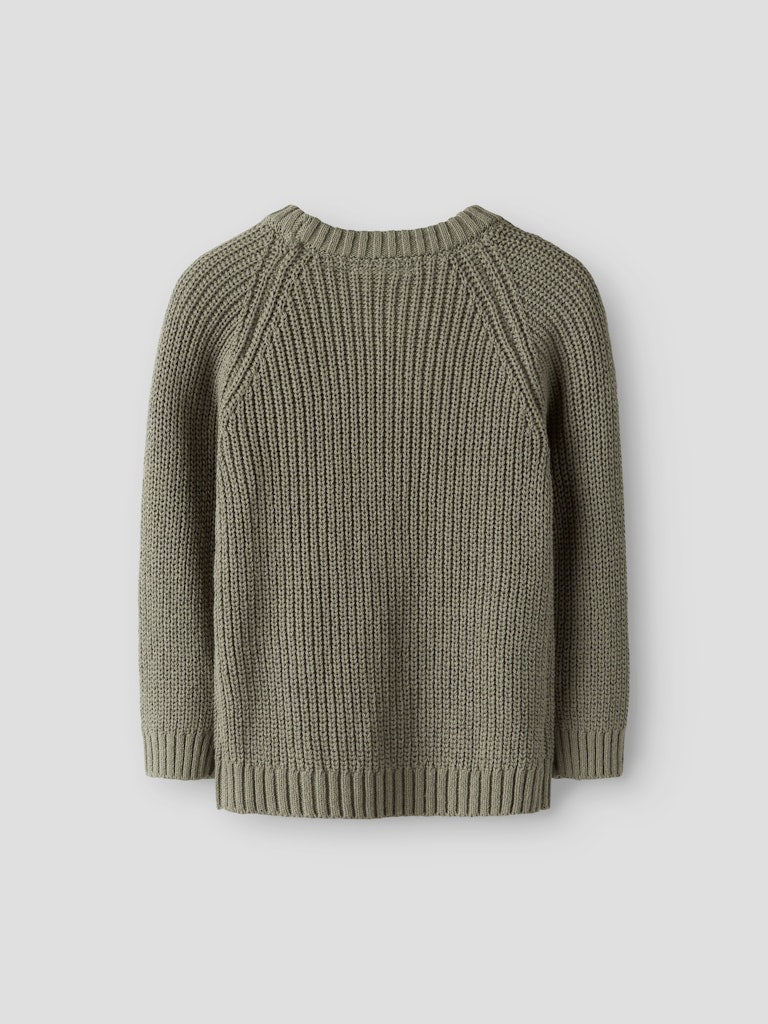 Lil' Atelier Mini EMLEN EMB KNIT - Overland Trek | Torgunns Barneklær AS