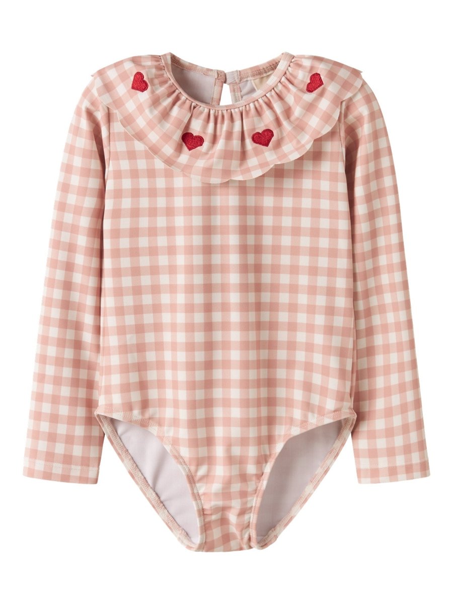 Lil' Atelier Mini FINLEY LS BADEDRAKT - Misty Rose | Torgunns Barneklær AS