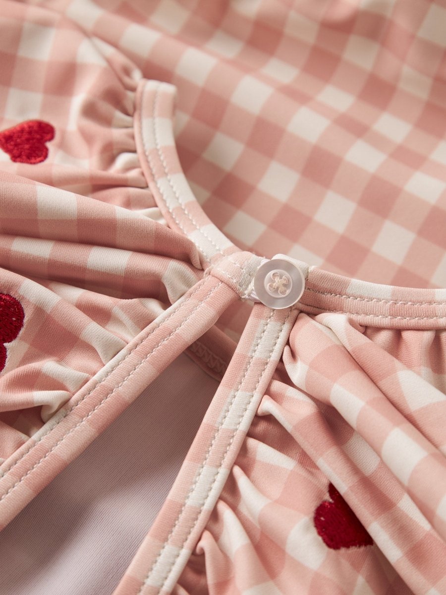 Lil' Atelier Mini FINLEY LS BADEDRAKT - Misty Rose | Torgunns Barneklær AS