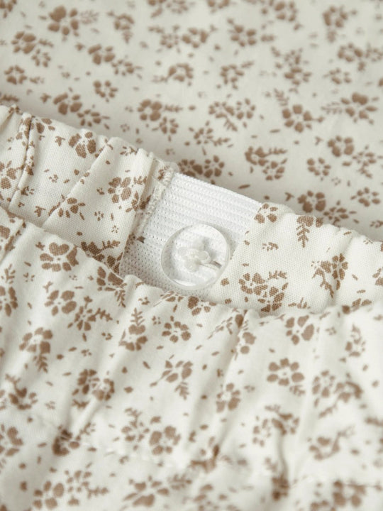 Lil' Atelier Mini FJOLA WIDE ANCLE PANT - Coconut Milk | Torgunns Barneklær AS
