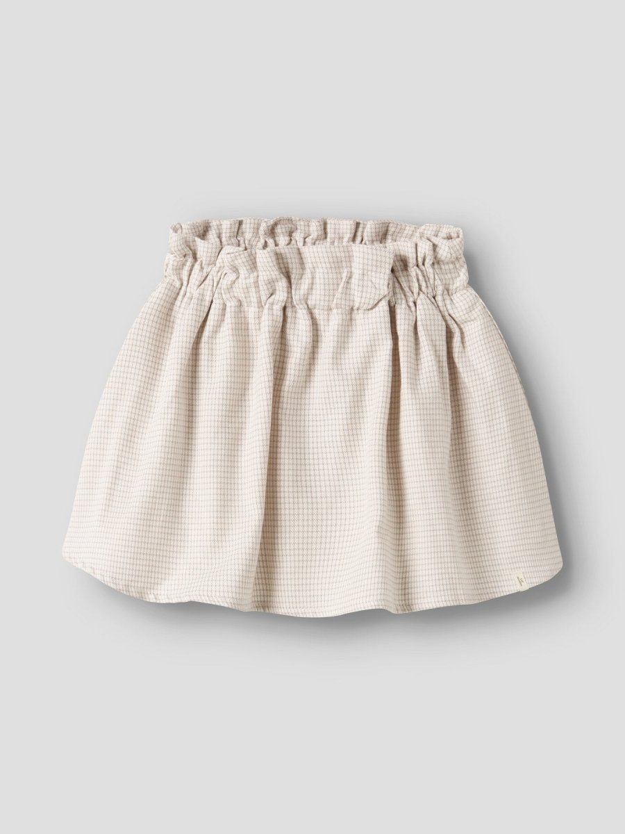 Lil' Atelier Mini FOLEY SKIRT - Coconut Milk | Torgunns Barneklær AS