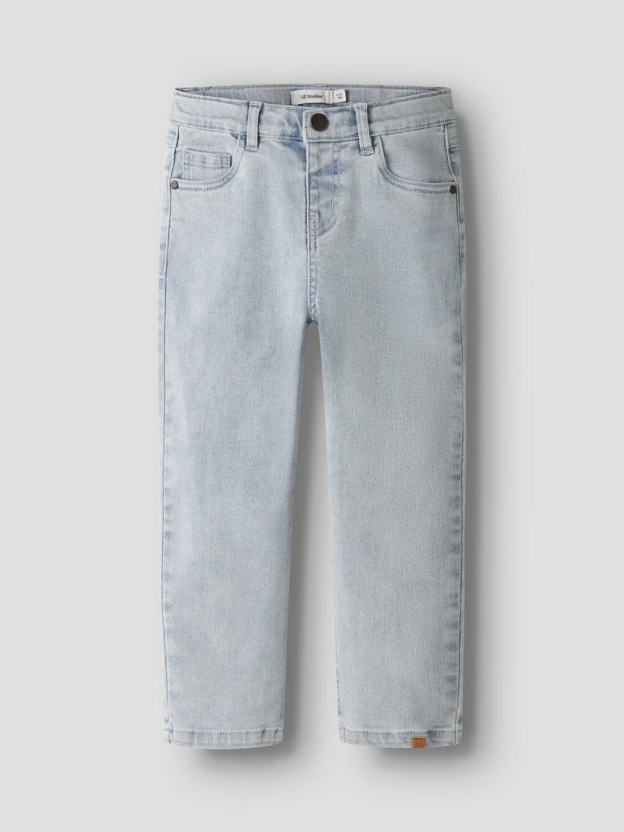 Lil' Atelier Mini FRANCES LOOSE JEANS - Light Blue Denim | Torgunns Barneklær AS