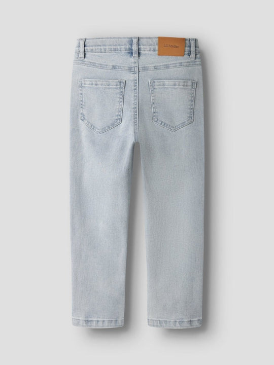 Lil' Atelier Mini FRANCES LOOSE JEANS - Light Blue Denim | Torgunns Barneklær AS
