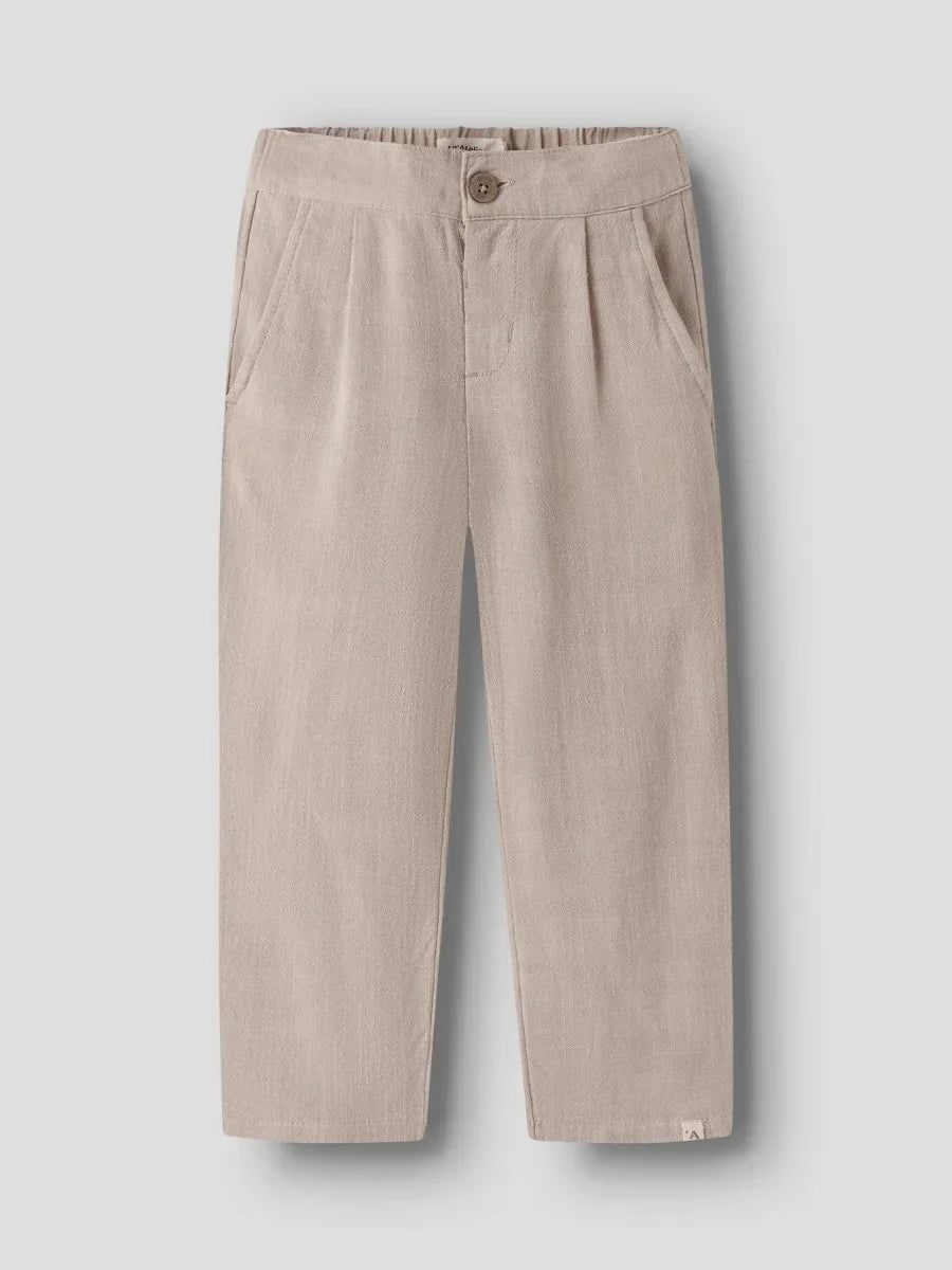 Lil Atelier Mini FREDDIE bukse - Feather Gray | Torgunns Barneklær AS