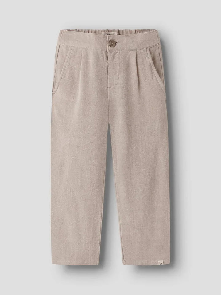 Lil Atelier Mini FREDDIE bukse - Feather Gray | Torgunns Barneklær AS