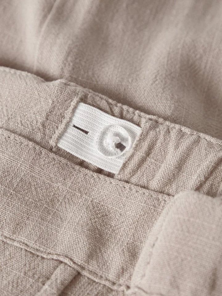 Lil Atelier Mini FREDDIE bukse - Feather Gray | Torgunns Barneklær AS
