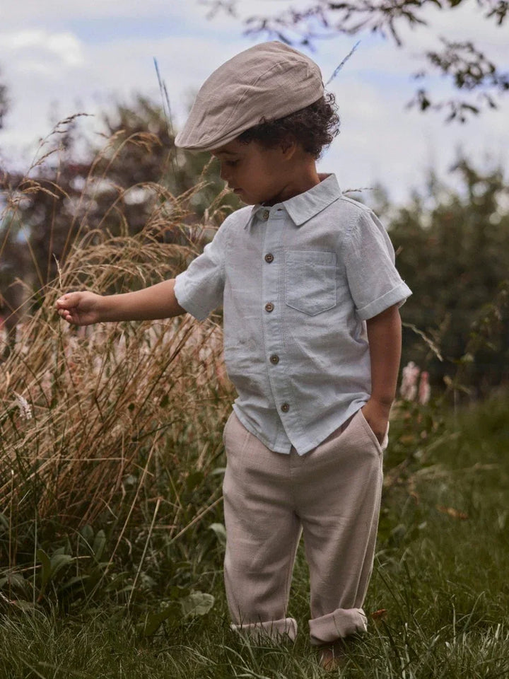 Lil Atelier Mini FREDDIE bukse - Feather Gray | Torgunns Barneklær AS