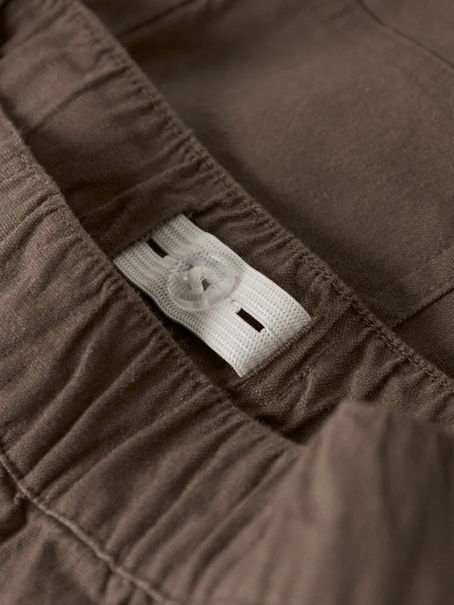 Lil' Atelier Mini FREDRIK LOOSE SHORTS - Shitake | Torgunns Barneklær AS