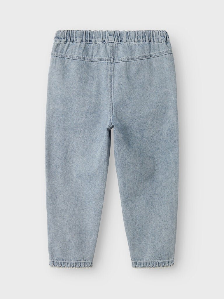 Lil' Atelier Mini FUNDA LOOSE JEANS - Medium Blue Denim | Torgunns Barneklær AS