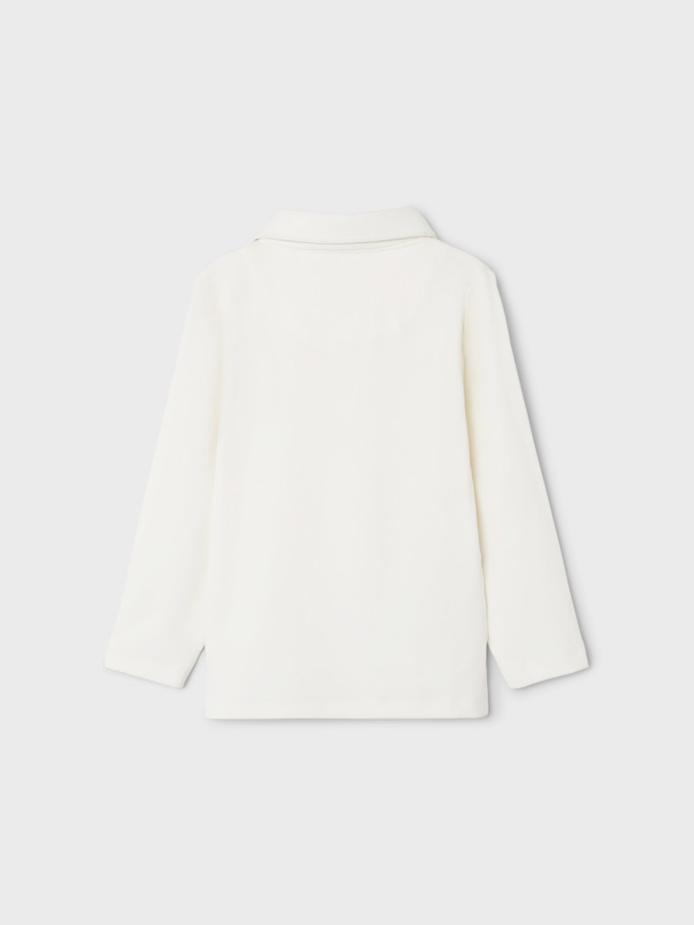 Lil' Atelier Mini FUNDO LS SLIM TOP - Coconut Milk | Torgunns Barneklær AS